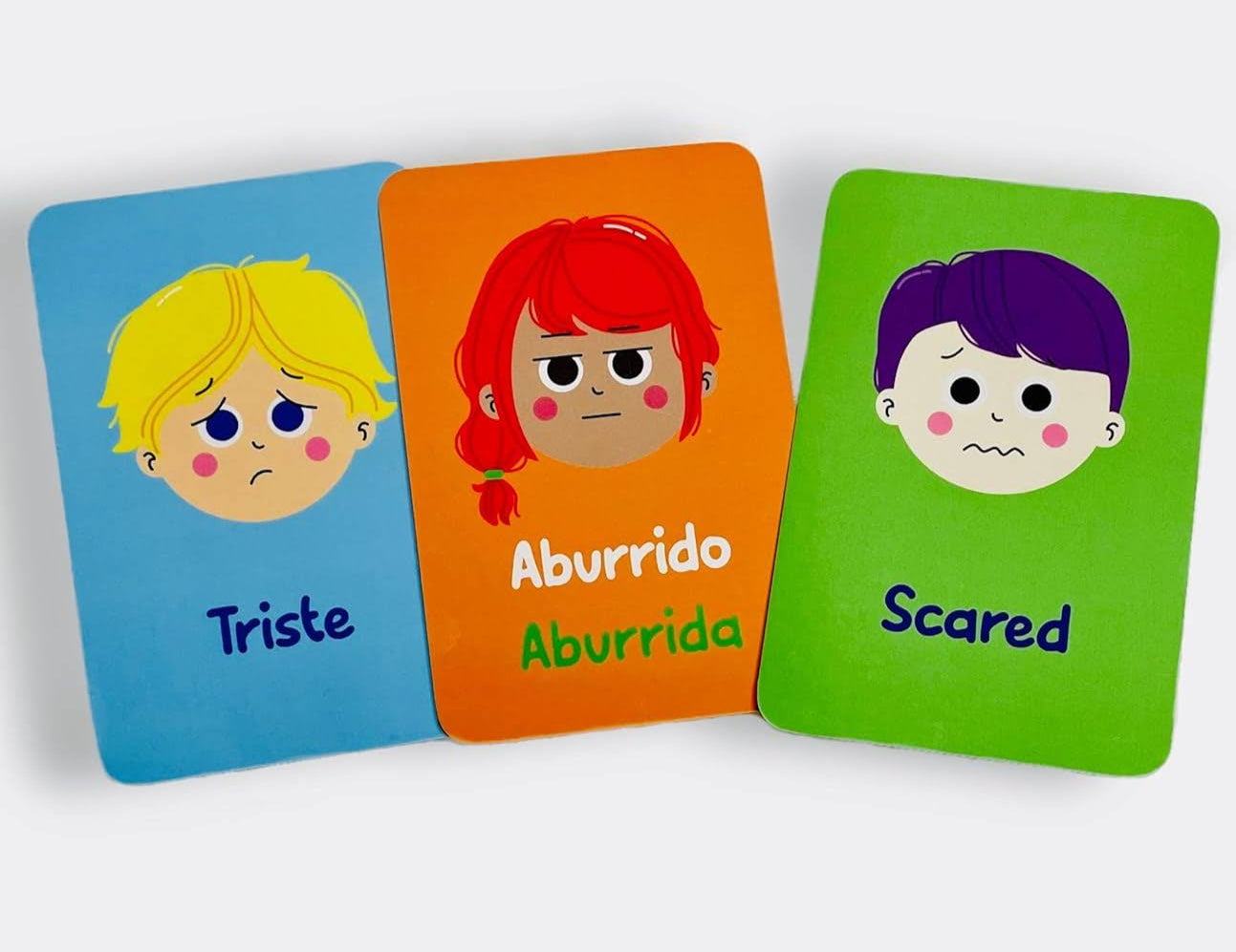 Bilingual Therapy Flashcards – English/Spanish Social Skills