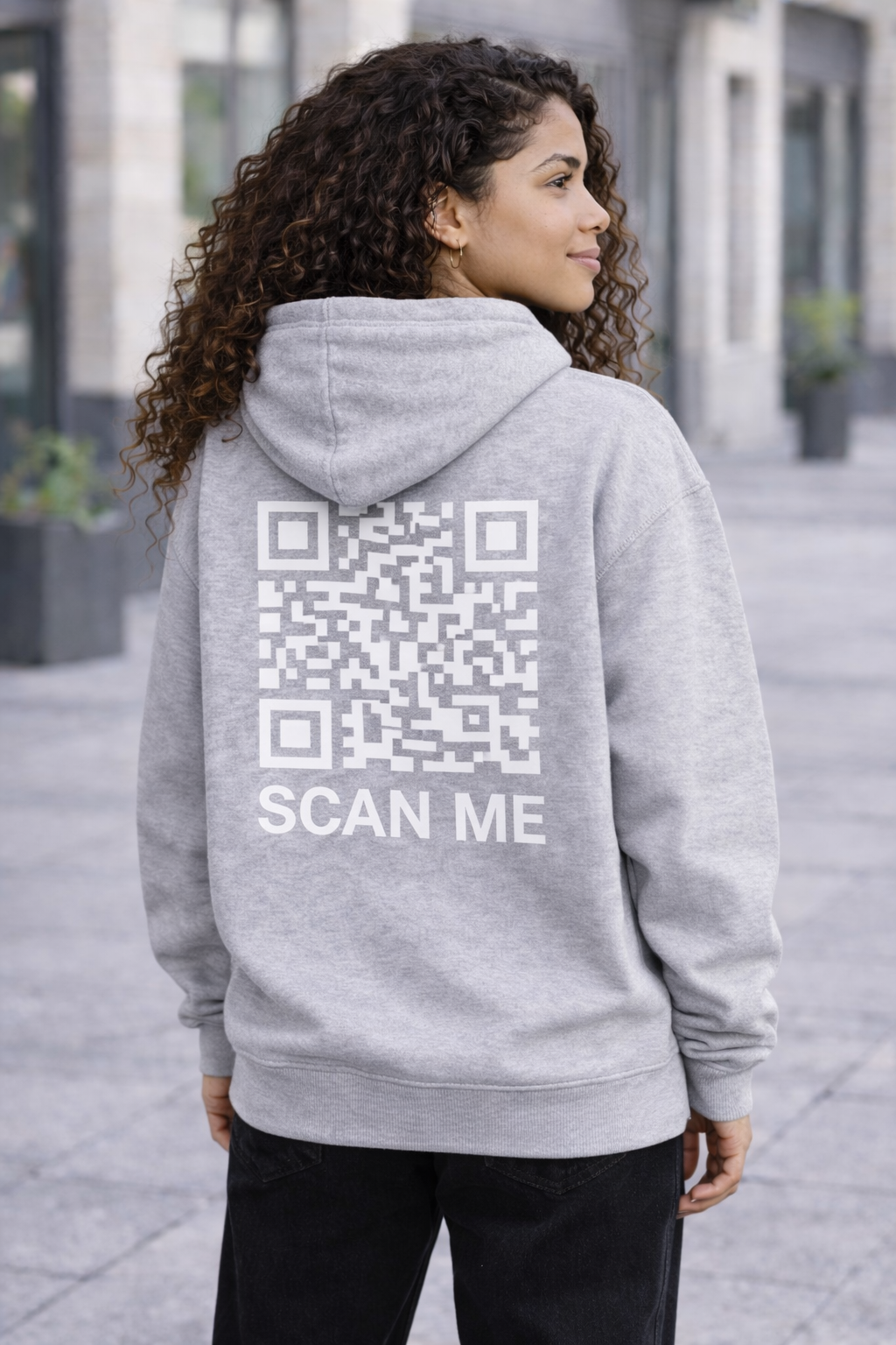 Unisex cozy fleece hoodie in Athletic Heather