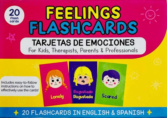 Bilingual Therapy Flashcards – English/Spanish Social Skills